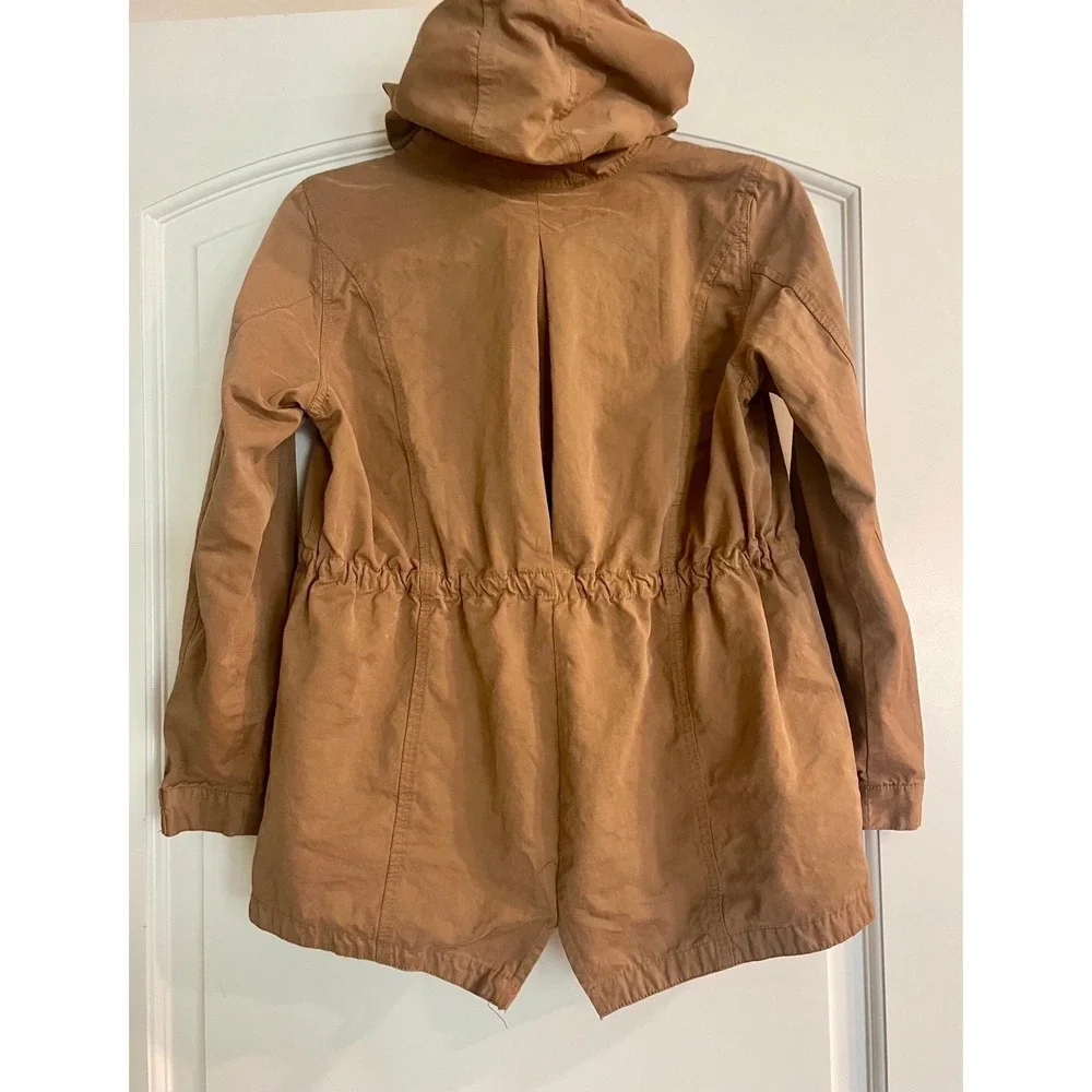 ZARA girls oversized trench coat